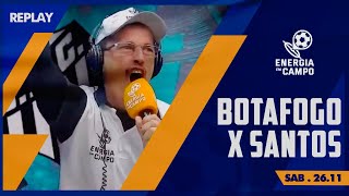 SANTOS BUSCA UM EMPATE COM GOSTO DE VITÓRIA  CONFIRA AS REAÇÕES DO ENERGIA EM CAMPO [upl. by God318]