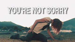 Taylor Swift  Youre Not Sorry TraduçãoLegendado [upl. by Yatnwahs]