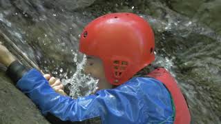 Gorge Scrambling Arete Outdoor Centre Wales [upl. by Ylatan]