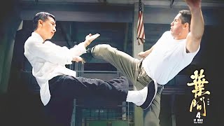 Ip Man engages in Hand To Hand Combat with US Marine Karate Corps amp Chinese Martial Arts Community [upl. by Zetnahs]