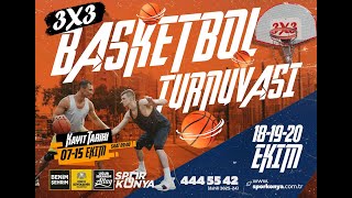 3x3 Basketbol Turnuvası [upl. by Nydroj]