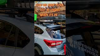 How we pickup a Pizza in Vegas when its 115° out 🤣💥 LasVegas Pizza [upl. by Patten]