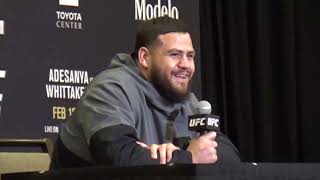 Tai Tuivasa Is Willing To Do A Cuppy After A Win Over Derrick Lewis [upl. by Gwenneth]