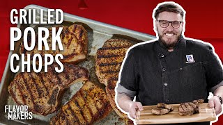 How To Marinate amp Grill Pork Chops  McCormick [upl. by Nauqet]