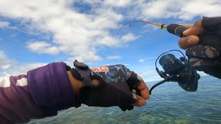 Ep51 Ultralight Fishing  one lure challenge  Canigao Island  Matalom leyte  tubigalattv5898 [upl. by Netsrek]