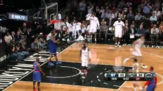 New York Knicks vs Brooklyn Nets 112612 [upl. by Ethelinda]