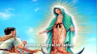 LA GUADALUPANA  CANTO A LA VIRGEN DE GUADALUPE letra [upl. by Nueoras447]