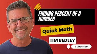 Finding a Percent of a Number Tutorial Tim Bedley [upl. by Arnon]