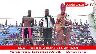 COMBAT DE CATCH CONGOLAIS AVEC ZOMBIE DE KIBAMBE VS DOUBLE  MERCREDI 13 MARS 2024 [upl. by Cheng]