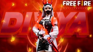 FREEFIRE KANNADA LIVE  DIVYA YT KGG PLAYING WITH SUBSCRIBERS KANNADA FREEFIRE GAMER GIRL [upl. by Onida]