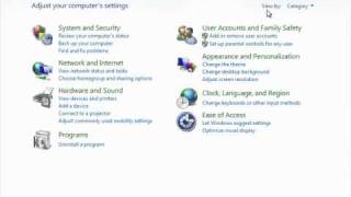 Windows 7 Tutorial The Control Panel Microsoft Training Lesson 25 [upl. by Reinwald]