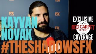 Kayvan Novak interviewed at FXNetworks TCA2019 Starwalk Red Carpet TheShadowsFX WeAskMore [upl. by Annaicul]