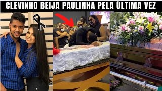 Marido de Paulinha Abelha se despede da sua amada muito emocionado durante o velório [upl. by Nolrak]