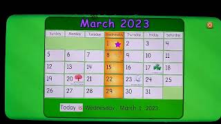 Starfall The quotMarch 1 2023quot Calender [upl. by Ydniw632]