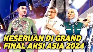 KESERUAN TADI MALAM DI GRAND FINAL AKSI ASIA 2024 ‼️ [upl. by Annabel294]