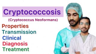 Cryptococcosis  Properties  Transmission  Clinical  Diagnosis  Treatment [upl. by Purington]