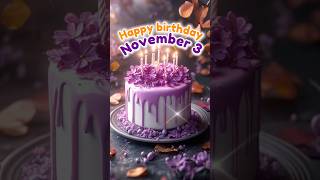 3 November Best Happy Birthday Song🎁Happy Birthday WhatsApp Status shorts celebrationavenue [upl. by Verdi625]