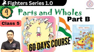 Parts of holes  Chapter4  Part B  Class 5  NCERT  Maths zenithguru [upl. by Noelc]