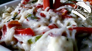 White sauce Maggi recipe [upl. by Dehnel929]