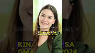 KINAWAWA NADINE SAMONTE HINDI NAITRATO NG TAMA SA GMA GALA 2024 [upl. by Anneg]