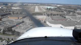 Cessna 172M Skyhawk CGKJJ Landing [upl. by Caressa426]