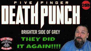 DAD REACTS to Five Finger Death Punch  Brighter Side Of Grey [upl. by Derfla525]