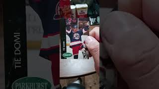 NHL Parkhurst Hockey Cards Asmr 🏒 [upl. by Aysab]