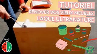 TUTORIEL  Donner une nouvelle vie à vos vieux meubles MDF rénovation [upl. by Elwaine241]