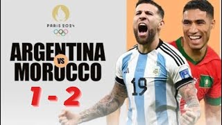 Argentina vs Morocco Paris Olympics 2024 [upl. by Cilka430]