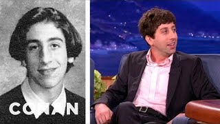 Simon Helberg Was A High School Rock God  CONAN on TBS [upl. by Anihpesoj]