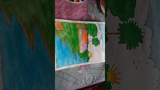 Village art artwork shortvideo drawing BiswasArtworkhm9zu [upl. by Thanasi]