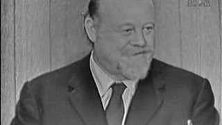 Whats My Line  Ingemar Johansson Burl Ives Martin Gabel amp James Roosevelt panel Feb 1 1959 [upl. by Ednutey]