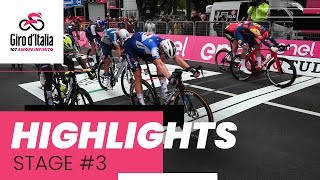 Giro dItalia 2024  Stage 3 Highlights [upl. by Woodrow]