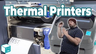 What Are Thermal Label Printers What You NEED To Know About Thermal Printers And How They Work [upl. by Kyl32]