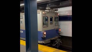 ⁴ᴷ MTA NYCT IND Culver Line 1988 Plasser R63 quotTGC2quot Leaving Jay StreetMetroTech shorts [upl. by Ative297]