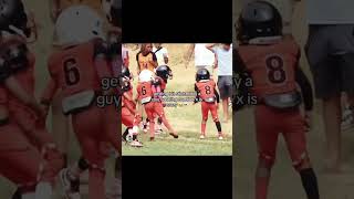 lil jit got destroyed 😭ksinewsongbighit football nfl memes [upl. by Ardiekal]