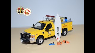 LA County Lifeguard Ford F350 incl VIDEO showcase [upl. by Jamel]