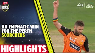 Hamish McKenzie Highlights Perth Scorchers Walkinapark Victory against Melbourne Stars [upl. by Avra]