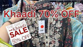 70 off khaadi sale today  khaadi biggest sale of the year [upl. by Lemuel357]