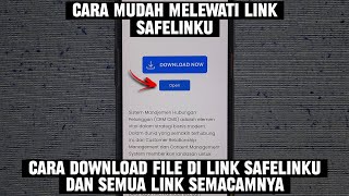 CARA MELEWATI LINK SAFELINKU TERBARU 2024‼️TRIK CEPAT MELEWATI LINK SAFELINKU DAN SEMUA LINK LAINNYA [upl. by Emmott]