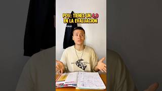 Tienes un 49 en la evaluación… 💀 igsantosjourneys shrots videos pov santosjourneys [upl. by Ylimme]