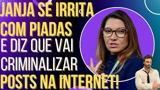 Janja surta com piadas diz que vai censurar as redes e vira chacota [upl. by Nali]