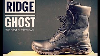 RIDGE 8010 Ghost Zipper THE BOOT GUY REVIEWS [upl. by Eixor]