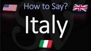 How to Pronounce Italy CORRECTLY [upl. by Leamhsi]