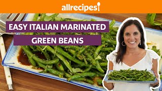 How to Make Easy Marinated Green Bean Salad  Get Cookin  Allrecipescom [upl. by Dauf920]