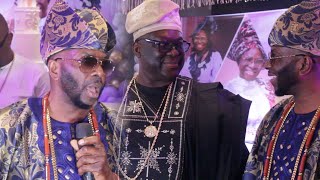 WATCH HOW OTUNBA FAYOSE AND HIS FRIENDS GAVE AMAZING SPEECH ABOUT HIS MUM OLUFFUNKE ON HER BIRTHDAY [upl. by Aiuoqes]