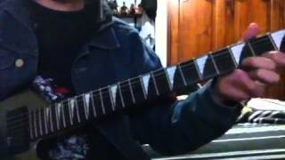 Cover Annihilator  Only Be Lonely guitar cover [upl. by Tilla267]