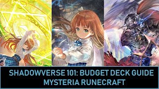 Shadowverse 101  Budget Mysteria Rune Omen [upl. by Kcuhc]