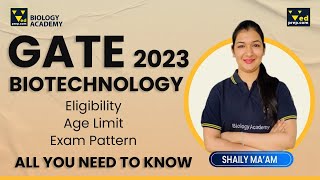 GATE Biotechnology 2023 Syllabus Eligibility amp Exam Pattern  All You Need to Know [upl. by Ethben]