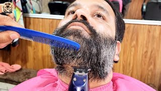 Beard styles For Mens 🔥Most Talented barber Beard Cut style in Ali Hair Dresser 💈💈 [upl. by Lebiralc]